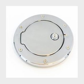 Tankd�ksel m/l�s poleret alu Hummer H2 2003 til 2007 (Billet Fuel Doors 6092PL)