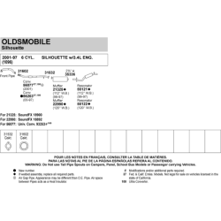 Potte 2,25" Chevrolet Transsport 3,4 V6 1997 til 2001 (Walker 18892 - 22990 - AP Exhaust 700339)