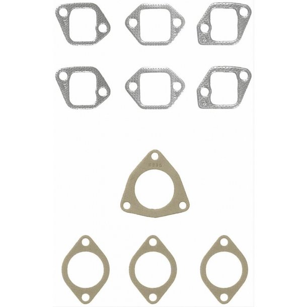 Udst. manifoldspak. Cadillac 365,390 &amp; 429" 1956 til 1967 (Fel-Pro MS9330B) Exhaust manifold 