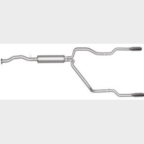 Udst�dningss�t 'split/dual' Chevrolet C/K 5,0 V8 & 4,3 V6 1996 til 1999 (Gibson 65528) 