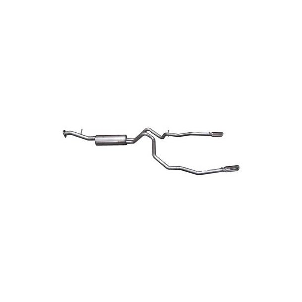 Udstdningsst 'split/dual' Chevrolet Tahoe og Cadillac Escalade 2000 til 2006 (Gibson 5560)