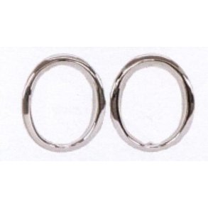 Udstdningsring chrome Ford Mustang 1965 til 1966 (Macs 6438451 - 4438451 - Ford C5ZZ-5C299-AR)