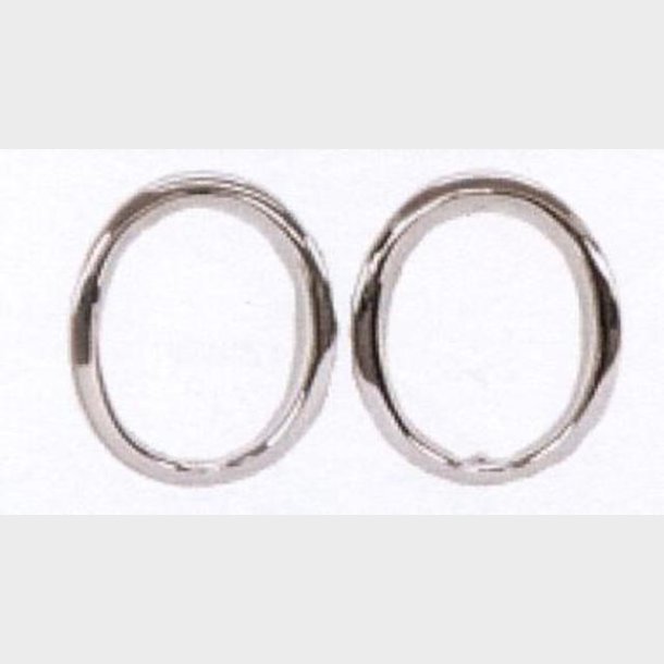 Udst�dningsring chrome Ford Mustang 1965 til 1966 (Mac&acute;s 6438451 - 4438451 - Ford C5ZZ-5C299-AR)