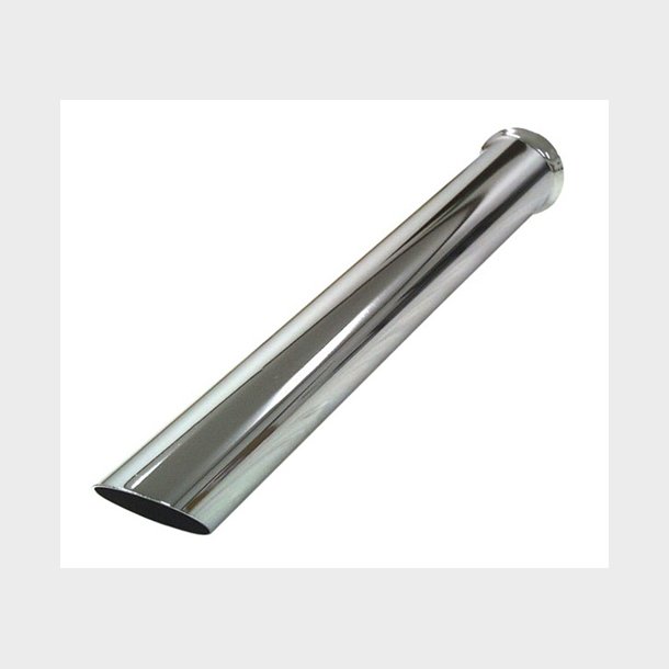 Udst�dningsr�r 2,5" Chrom afgangsr�r 
