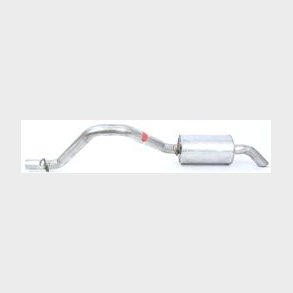 Tailpipe m. resonator Chevrolet Trailblazer 2002 til 2009 (Walker 55272)