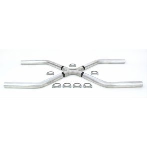 Udstdningsrr X-pipe i str. 2,5