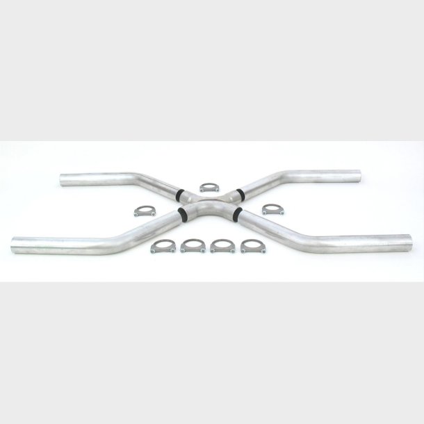 Udst�dningsr�r X-pipe i str. 2,5" Dynomax Universal X-Pipes 88329