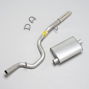 Udstdningsst fra kat og bagud. Jeep Wrangler 2,5 & 4,0 1997 til 2000 (Dynomax 17345)