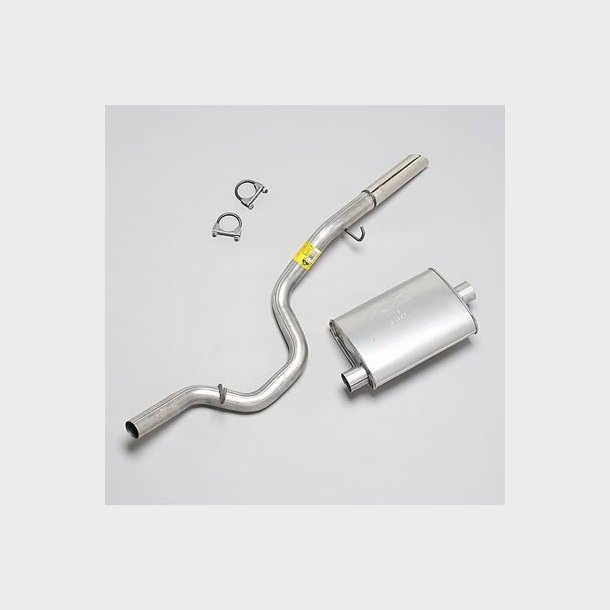 Udst�dningss�t fra kat og bagud. Jeep Wrangler 2,5 &amp; 4,0 1997 til 2000 (Dynomax 17345)