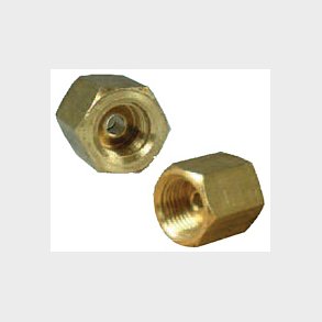 Union til Nipler/oml�ber-bremser�r med 10 mm gevind med stigning 1 til r�r dia. 3/16