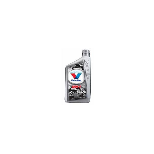 Valvoline Motorolie VR1 Racing 20W50 1L / 1Q (DK822347 - US VV211) Zink PPM 750