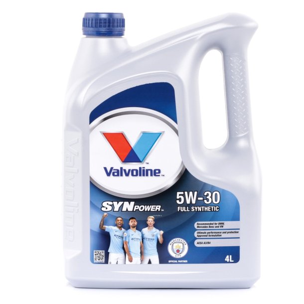 Valvoline Motorolie SynPower 5W30 Fuldsyntetisk 4L / 4Q (DK872378 - US 882251)