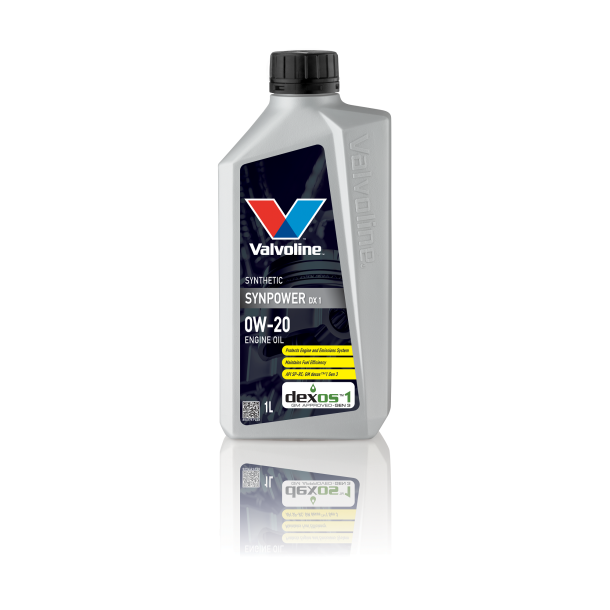 Valvoline Motorolie SynPower 0W20 Fuldsyntetisk 5 liter