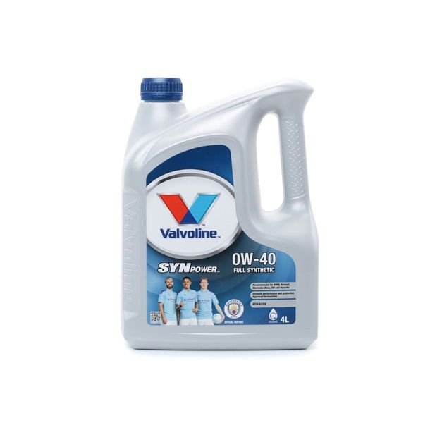 Valvoline Motorolie SynPower 0W40 Fuldsyntetisk 4 liter (DK872588)