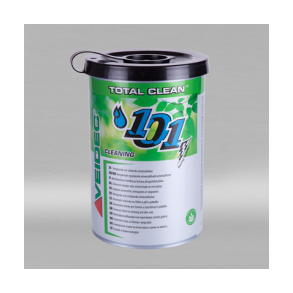 Veidec vandbaseret rengringsserviet, Total Clean part no: 25301