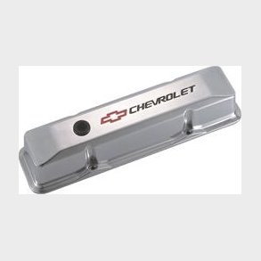 Ventild�ksel Alu Chevrolet S/B (Proform GM Licensed Die-Cast Aluminum Chevrolet Valve Covers 141-108