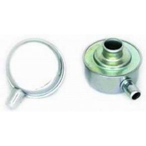 Ventildksel Breather uden logo chrome med studs (RPC R9241 - Spectre 4278)