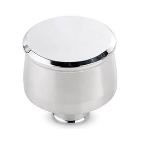 Breather i poleret aluminum (uden studs) i fabrikatet Racing Power Company (RPC R6001)