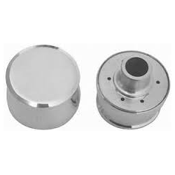 Ventildksel Breather i sort/mat aluminum uden studs Racing Power Company (RPC R6001BK)