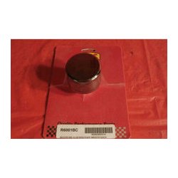 Ventildksel Breather i sort/chrom aluminum (uden studs) Racing Power Company (RPC R6001B)