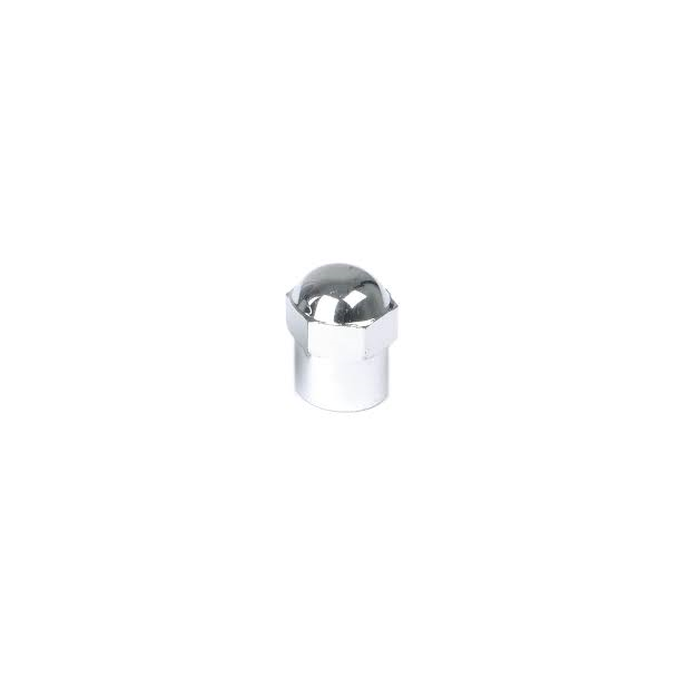 Ventilh�tte i chrom  (17-493p)  Chromed Plastic Hex Valve Cap 
