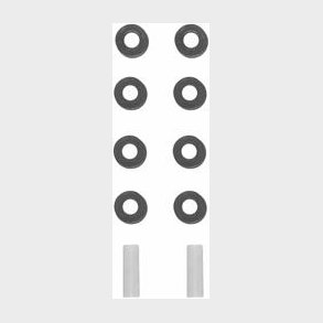 Ventilh�tter s�t med 8 stk. Buick, Oldsmobile og Pontiac 1961 til 1976 (Fel SS13360)