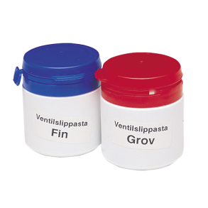 Ventilslibepasta. Indeholder b�de grov og fin slibemiddel, plastbeholder med 2x35 gram 0669900