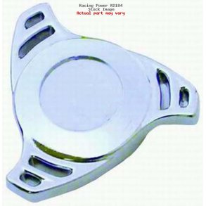 Vingemtrik til luftfilter med 3 vinger i chrome (RPC R2184)