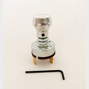 Viskerkontakt universal 2 hastigheder (010640568425) universal 2 speed wiper switch w aluminum knob