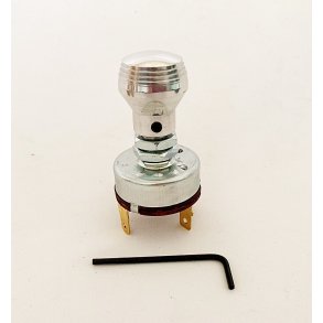 Viskerkontakt universal 2 hastigheder (010640568425) universal 2 speed wiper switch w aluminum knob