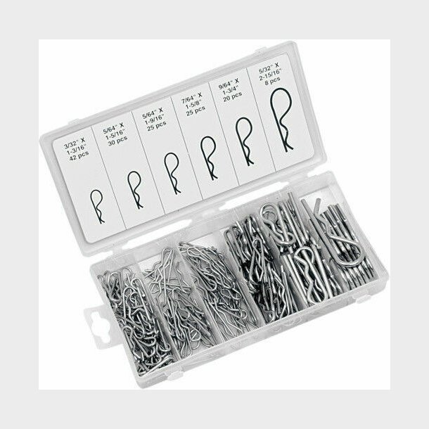 H�rn�le clips / Hair pin 150 stk. i forskellige st�rrelser (Performance Tool W5210)