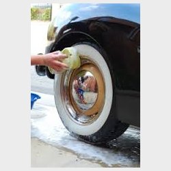 Whitewall Cleaner til rens af hvide d�ksider, Jay Lenos Garage Rubber and White Wall Cleaner JLG-WRC