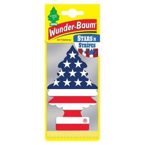 Wunder-baum Stars'n Stripes, duft frisker til bilen, bden & campingvognen