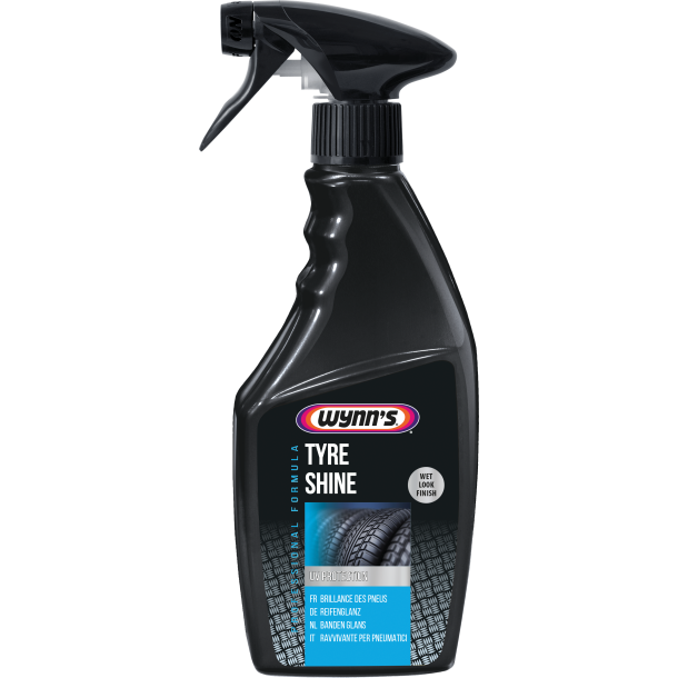 Wynn's Tire Shine (500 ml.) Beskytter d�k &amp; gummi, efterlader v�dt look