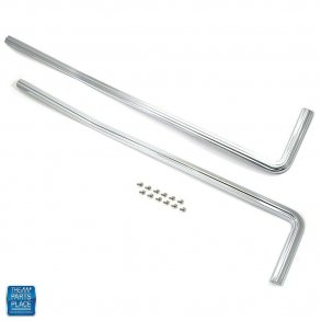 Hjelmslister hjre & venstre Olds. Cutlass 1969 (GM 401972 - 401973 - Parts Place XP4442T)