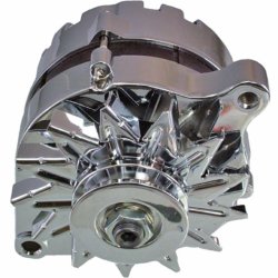 Generator chrome 100 amp. Ford S/B &amp; B/B 1965 til 1989 (RPC R3903) RPC