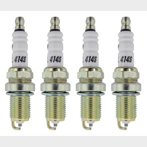 T�ndr�r lille for headers S�t a. 4 stk. (Accel 0414S-4) Shorty Spark Plug