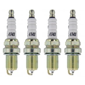 Tndrr lille for headers St a. 4 stk. (Accel 0414S-4) Shorty Spark Plug