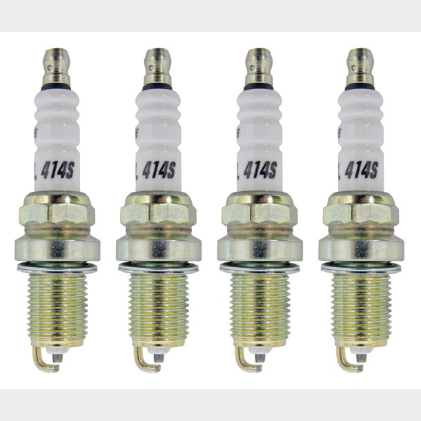 T�ndr�r lille for headers S�t a. 4 stk. (Accel 0414S-4) Shorty Spark Plug