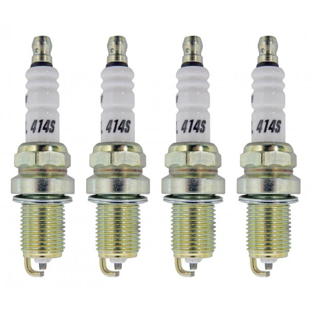 Tndrr lille for headers St a. 4 stk. (Accel 0414S-4) Shorty Spark Plug