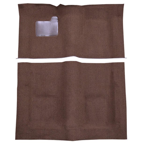 Gulvtppe 1971-73 CHEVROLET Impala Loop; Molded Sort