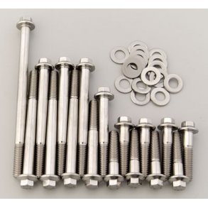 Boltst timing cover og vandpumpe til Ford ARP RUSTFRI (454-1502)