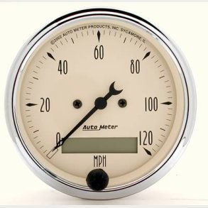 Auto Meter Street Rod/Antique. Speedometer 3-1/8