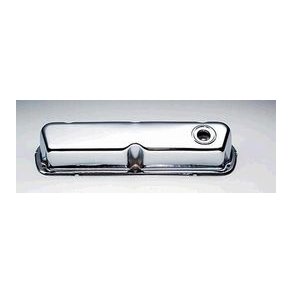 Ventildksel chrome st m. 2 stk. Ford S/B (RPC R9237 - Mr. Gasket 9804)