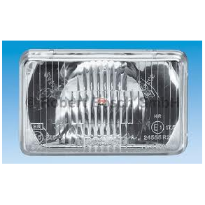 Forlygte halogen H1 (fjernlys)  stk. 165mm x 105mm. (03017091015h1)