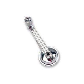 Oprullerhndtag til vindue bag, Chevrolet Impala, Caprice, Bel Air, Biscayne 1965 til 1966. Chrome