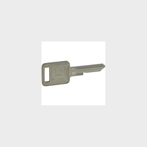 GM Key blank, Square ore Oval 1968-1982