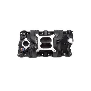 Indsugningsmanifold RPM 'Black Coated' Edelbrock Chevrolet V8 Small-Block 1955 til 1986 