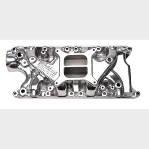 Indsugningsmanifold Poleret Edelbrock Ford S/B V8 260,289 & 302