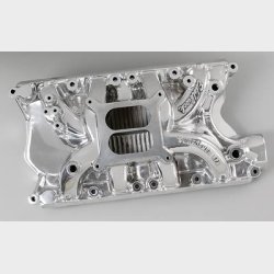 Indsugningsmanifold RPM Poleret Edelbrock Ford V8 351" Windsor 1969 til 1997 (71811)